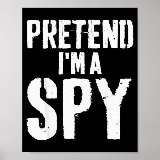Lui Easy Halloween Kostuum Doe alsof ik een spion  Poster