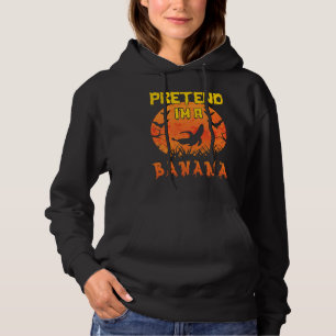 Lui Halloween Kostuum Doe alsof ik een banaan ben Hoodie