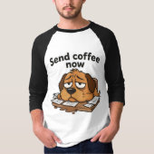 Lui Hond Meme Cartoon T-Shirt (Voorkant)