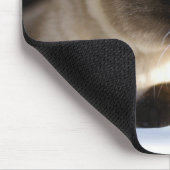 Lui in het raam, waar is de muis? muismat (Hoek)