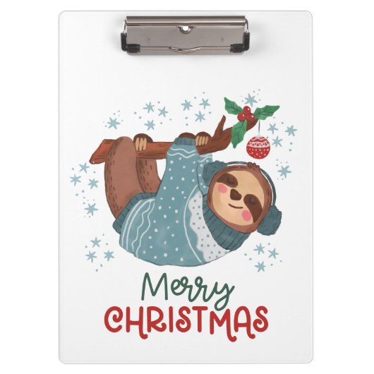 Lui Kerstmis Klembord (Voorkant)