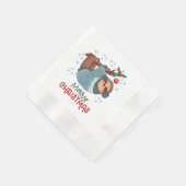 Lui Kerstmis Servet (Hoek)
