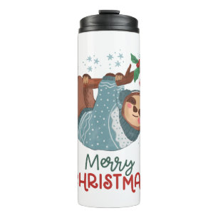 Lui Kerstmis  Thermosbeker