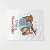 Lui Kerstmis Wandkleed (Voorkant (horizontaal))