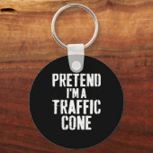 Lui Lazardig Halloween Kostuum Doe alsof ik een ve Sleutelhanger (Voorkant)