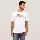 Lui Liggen Luipaard T-shirt (Voorkant volledig)
