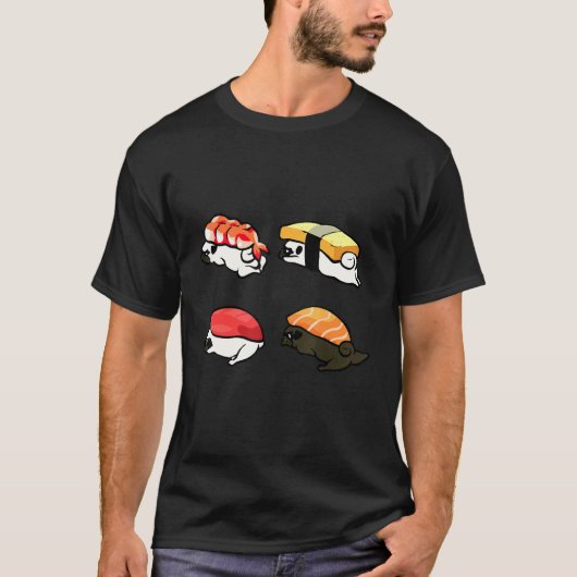 Lui Lui Sushi T-shirt (Voorkant)