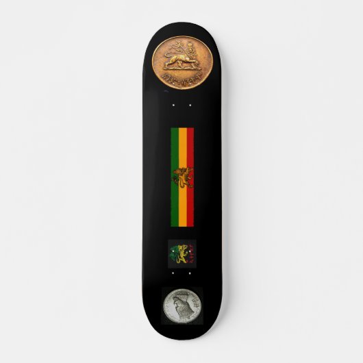 LUI VAN JUDAH Skateboard, 7¾" Deck Persoonlijk Skateboard (Voorkant)