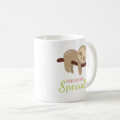 Lui zijn is mijn specialiteit Schattigee luiheid Koffiemok (Voorkant rechts)