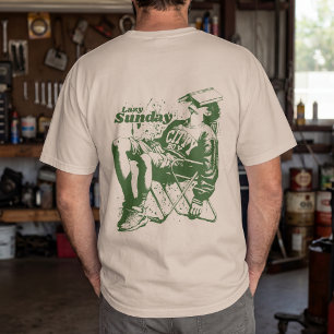 Lui Zondag Vintage Ontspanning T-shirt