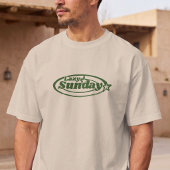 Lui Zondag Vintage Ontspanning T-shirt