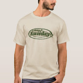 Lui Zondag Vintage Ontspanning T-shirt (Voorkant)