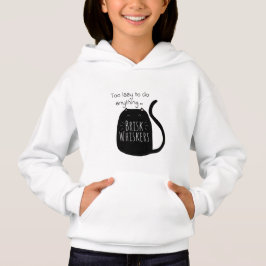 Lui zwart kat T-shirt