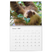 Luiaard 2027 kalender (Jan 2027)