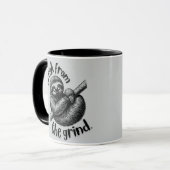 Luiaard 2 koffiemok mok (Voorkant links)