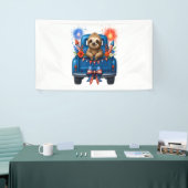 Luiaard 4 juli Verenigde Staten Spandoek (Beurs)