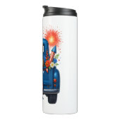 Luiaard 4 juli Verenigde Staten Thermosbeker (Geroteerd rechts)