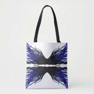 Luiaard Abstracte 7 Doodzonden Alcoholinkt Kunst Tote Bag