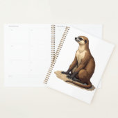 Luiaard Antieke Gravure Retro Grafisch (2) Planner (Display)