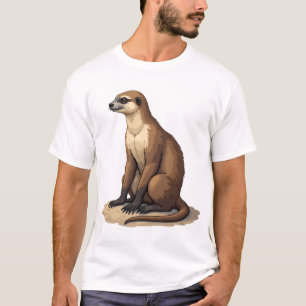 Luiaard Antieke Gravure Retro Grafisch (2) T-shirt