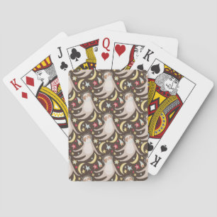 Luiaard Astronaut Patroon Pokerkaarten