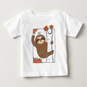 Luiaard baby