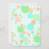 Luiaard Baby shower Kaart (Achterkant)