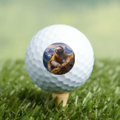 Luiaard Bergbeklimmen Golfballen (Insitu Shirt)