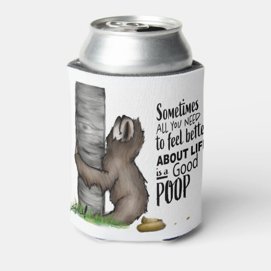 luiaard blikjeskoeler (Blikje Achterkant)