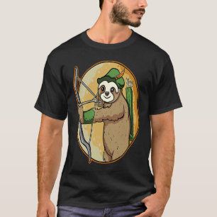 Luiaard Boog Pijl en Boog Schieten Kinderen voor B T-shirt