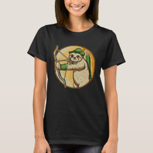 Luiaard Boog Pijl En Boog Schieten Kinderen Voor B T-shirt