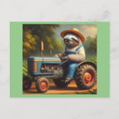 luiaard briefkaart (Voorkant)