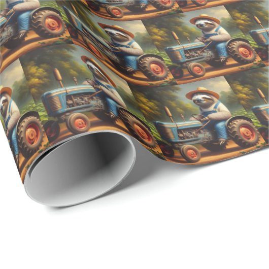 luiaard cadeaupapier (Rol Hoek)