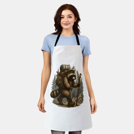 Luiaard Camping Wandelen Schort (Gedragen)