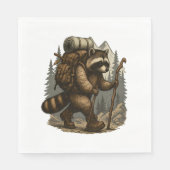 Luiaard Camping Wandelen Servet (Voorkant)