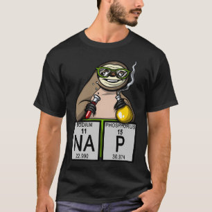 Luiaard Chemie Slaapje T-shirt