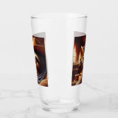 Luiaard Cowboy in Saloon Glas (Links)