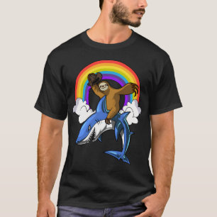 Luiaard Cowboy Rid Haai T-shirt