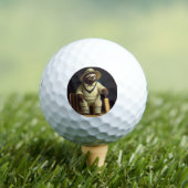 Luiaard Cricketspeler Golfballen (Insitu Shirt)