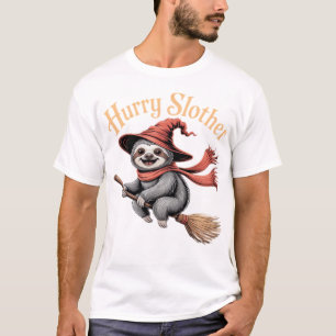 Luiaard Cute Halloween Heks Grappig Essential T-Sh T-shirt