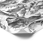 Luiaard (Desidia), De zeven hoofdzonden Poster (Hoek)