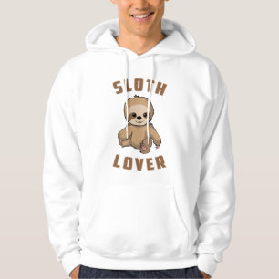 luiaard dier luie luiaards moe slapen grappig gesc hoodie