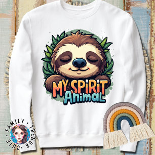Luiaard Dierenvriend Gift Mijn Spirit Animal Luiaa Trui