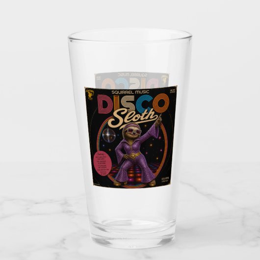 Luiaard Disco Div Glas (Voorkant)