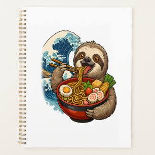Luiaard eet Japans Ramen Planner