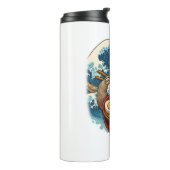 Luiaard eet Japanse Ramen Thermosbeker (Gedraaid links)