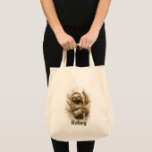 Luiaard en Toucan gepersonaliseerd Tote Bag (Voorkant (product))