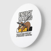 Luiaard Energiebesparende Stemming Grote Klok (Hoek)