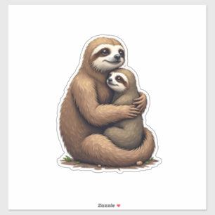 Luiaard Erfgoed Print Gravure Shirt 3 Sticker