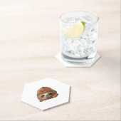 Luiaard espuki sison Halloween Classic T-Shirt Kartonnen Onderzetters (Insitu)